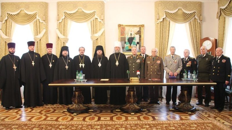 Состоялось подписание Соглашения о сотрудничестве между Молдавской митрополией и Союзом офицеров PМ
