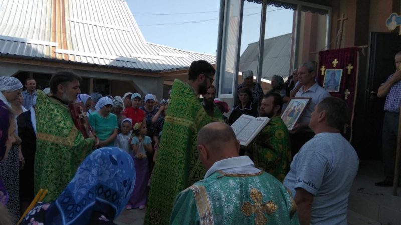 (ФОТО/ВИДЕО) Троицкий храм в селе Дезгинжа отметил престольный праздник