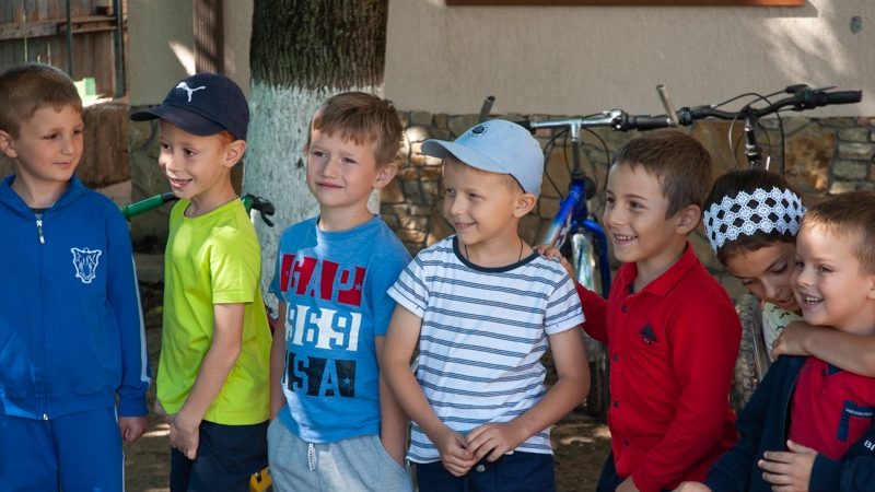 Фоторепортаж православного лагеря в селе Копчак