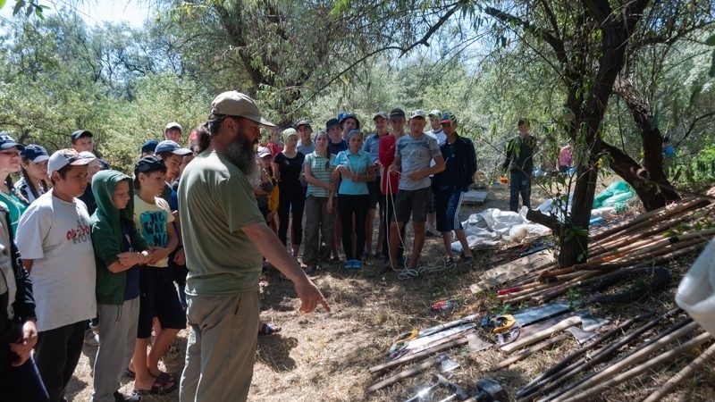(ФОТО) В селе Копчак прошел скаутский лагерь