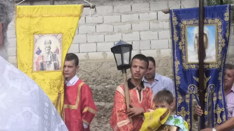 (ФОТО/ВИДЕО) В селе Джолтай прошел миссионерский крестный ход