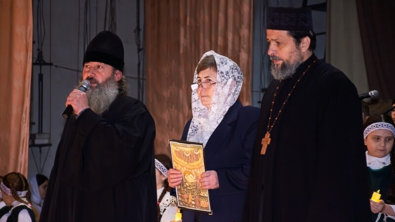 Рождественский концерт церковной школы с. Копчак