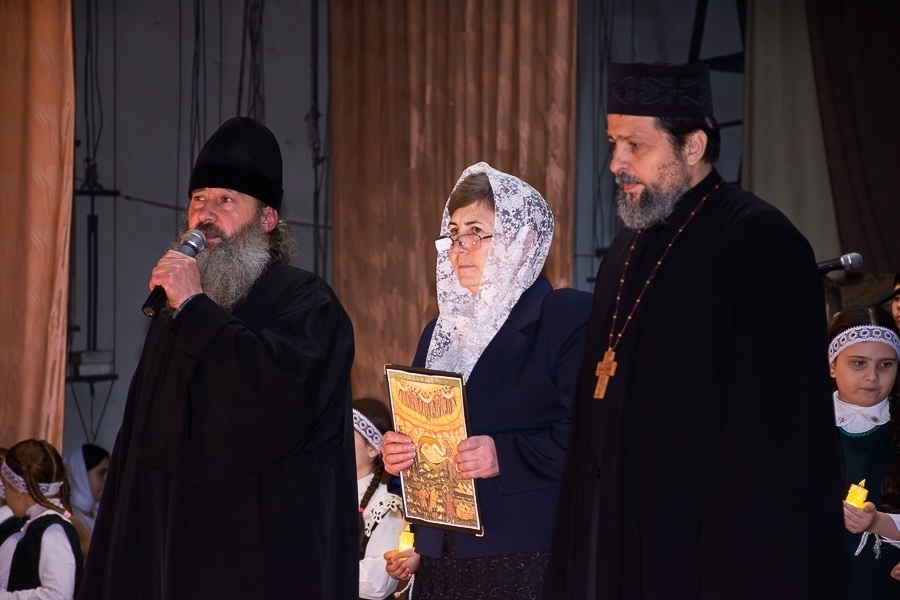 Рождественский концерт церковной школы с. Копчак