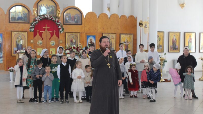 В храме города Вулканешты состоялось выступление воспитанников воскресной школы
